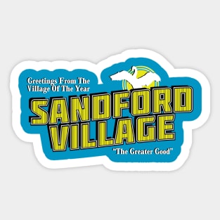 Greetings From Sandford Sticker